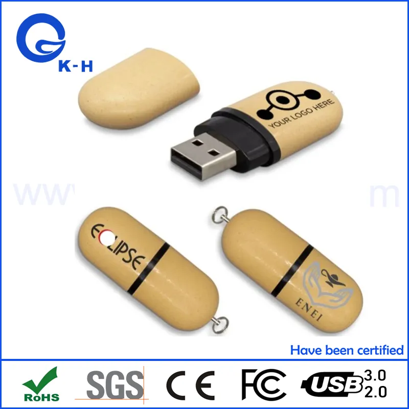 Eco-Friendly 128GB 256GB 512GB Flash Memory USB 2.0 3.0