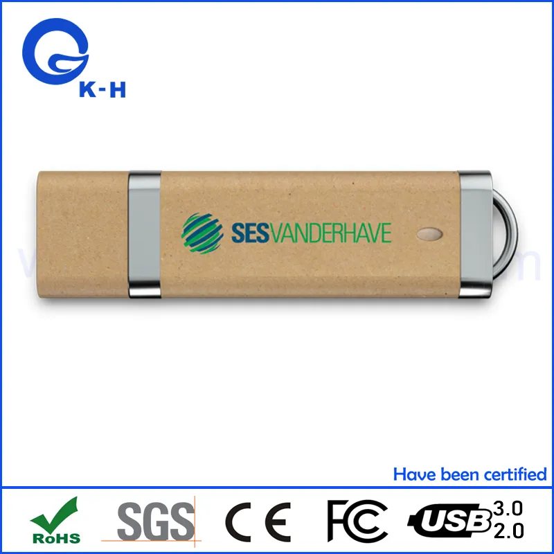 Eco-Friendly Paper U Disk 512MB 2GB 4GB USB Flash Drive