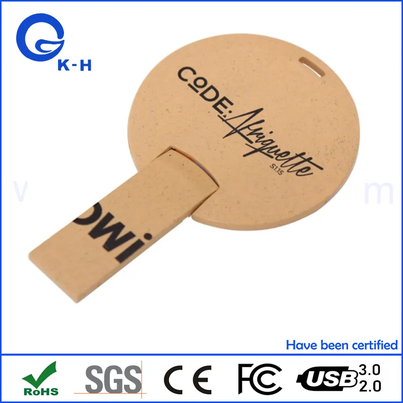 Eco-Friendly USB 2.0 Flash Memoy Pen Drive 16GB 8GB 4GB