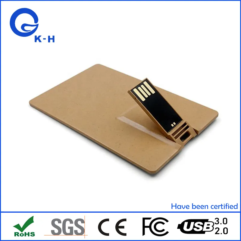 Eco Friendly USB Flash Driver Recycle Wooden Memory Stick 16GB