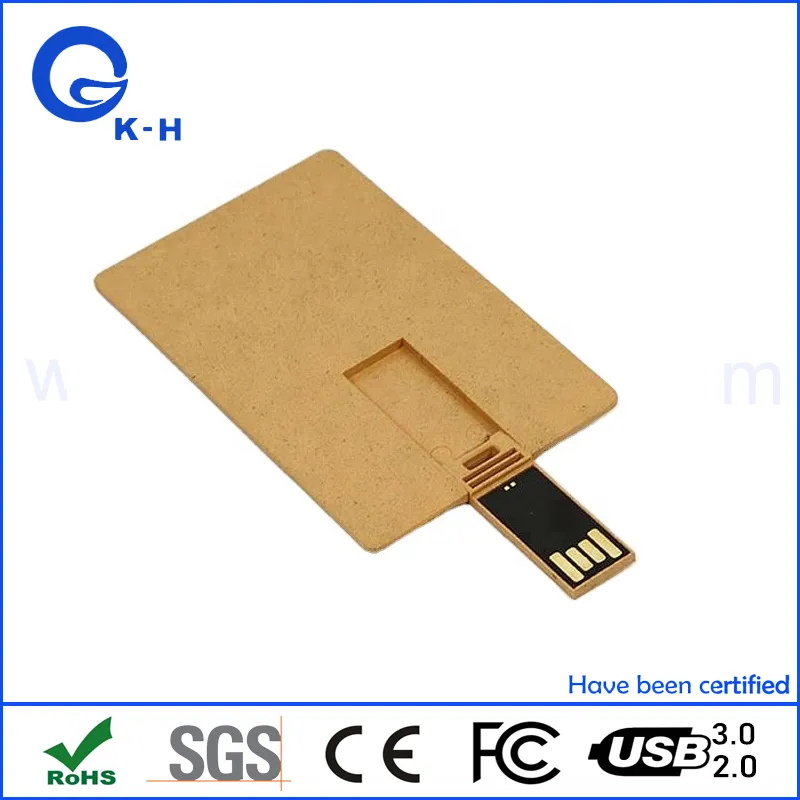 Eco Friendly USB Flash Driver Recycle Wooden Memory Stick 16GB