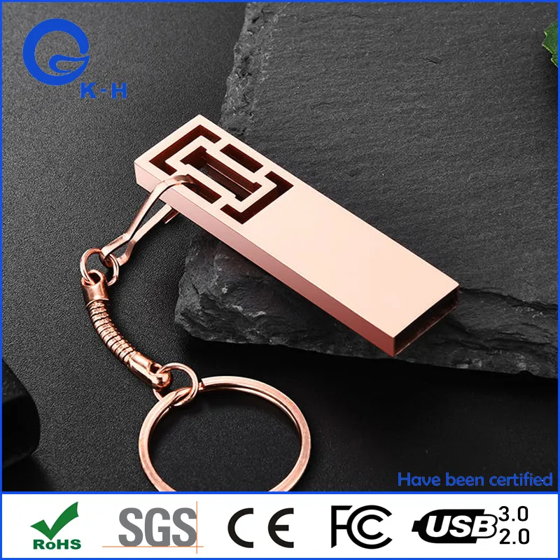 Engraved Logo Chinese Style Metal USB Flash Memory Stick 4GB