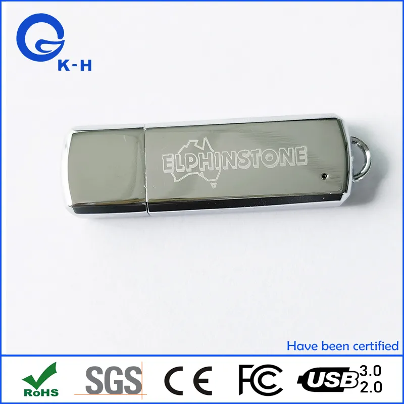 High-End 8GB 4GB 2GB Flash Memory Metal USB 2.0 3.0