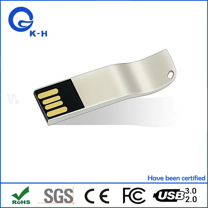 High Quality Mini Metal USB Flash Pendrive 16GB 32GB 64GB