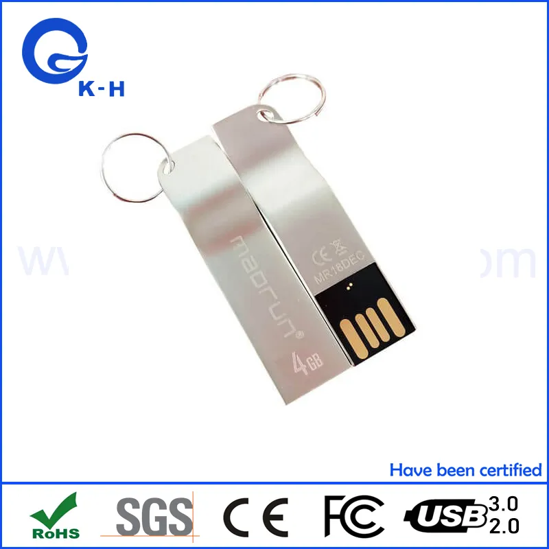 High Quality Mini Metal USB Flash Pendrive 16GB 32GB 64GB