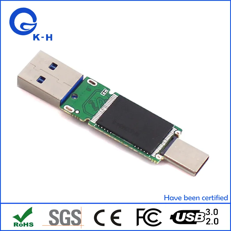 High Quality USB 2.0 3.0 Naked Memory Chip Without Housing for Grade a