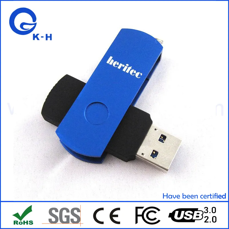 Hot Sales Metal Swivel USB Flash Pendrive 16GB 32GB 64GB