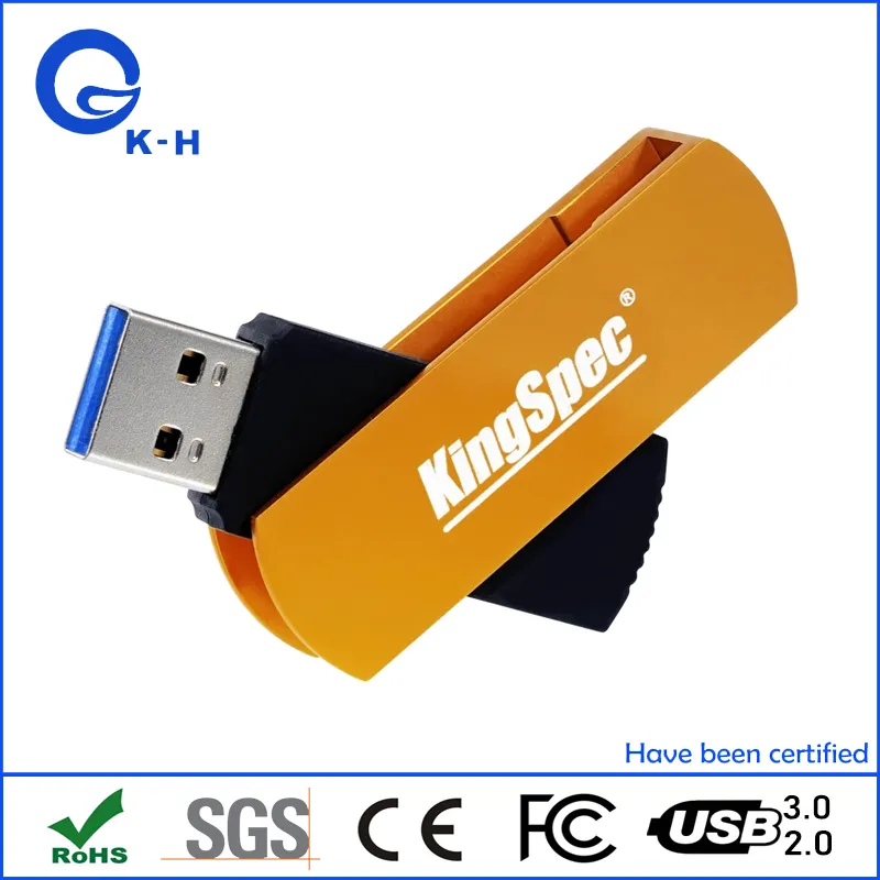 Hot Sales Metal Swivel USB Flash Pendrive 16GB 32GB 64GB