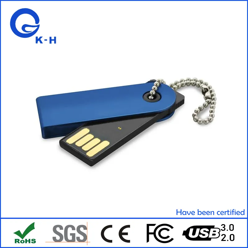 Hot Sales Mini Metal USB Flash Memory Disk 1GB 2GB 4GB 8GB