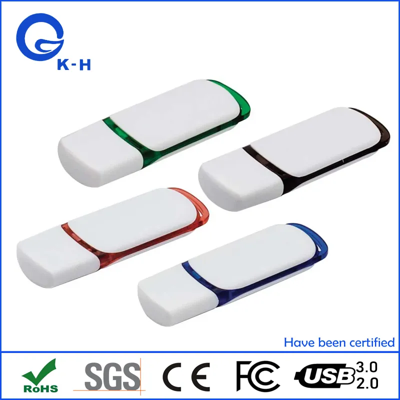 Hot Sales Plastic USB 2.0 Flash Pen Drive 4GB 8GB