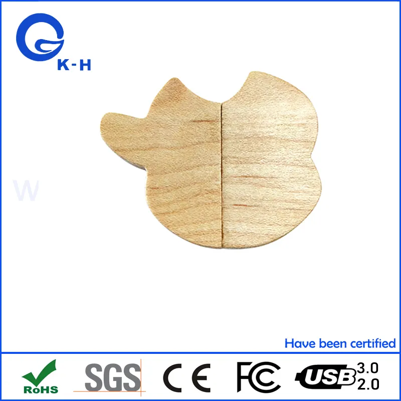 Hot Sales Wooden USB 2.0 3.0 Flash Memory Stick for Apple MacBook