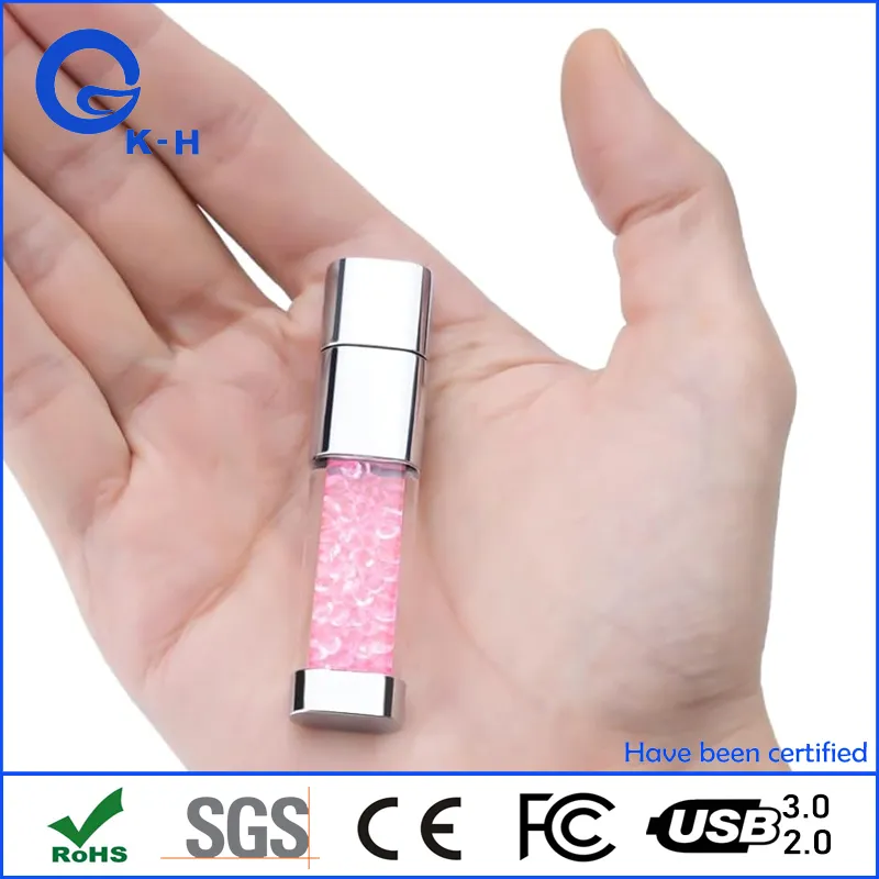 Jewelry Crystal Rhinestone Diamond Glitter 32GB USB 2.0 3.0 Flash Memory Stick