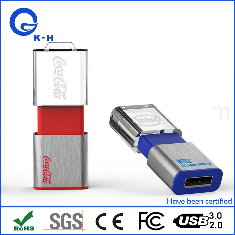 LED Jump Drive Light up USB Flash Memory Disk 16GB 32GB 64GB