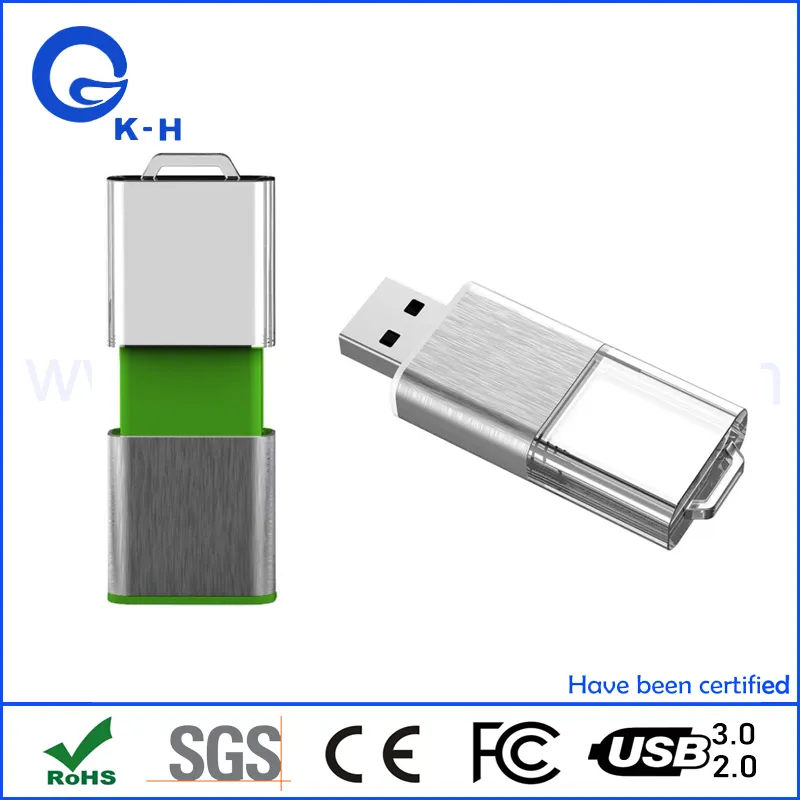 LED Jump Drive Light up USB Flash Memory Disk 16GB 32GB 64GB