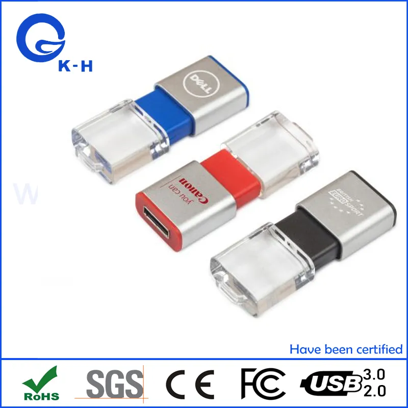 LED Light up USB Flash Memory Driver 2.0 Memory Stick 16GB 32GB