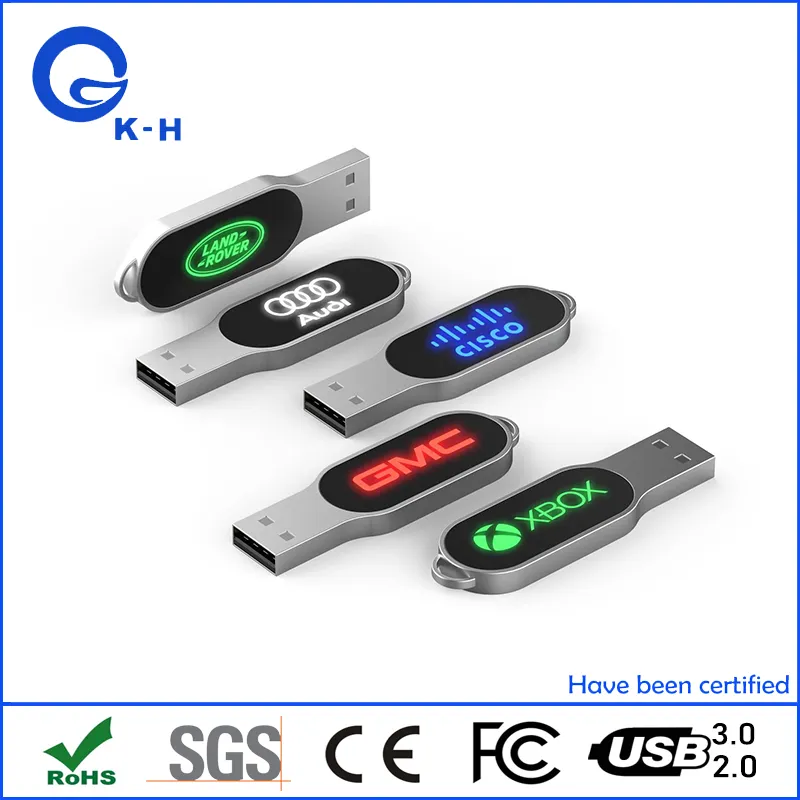 LED Light up USB Flash Memory Stick 16GB 32GB 64GB