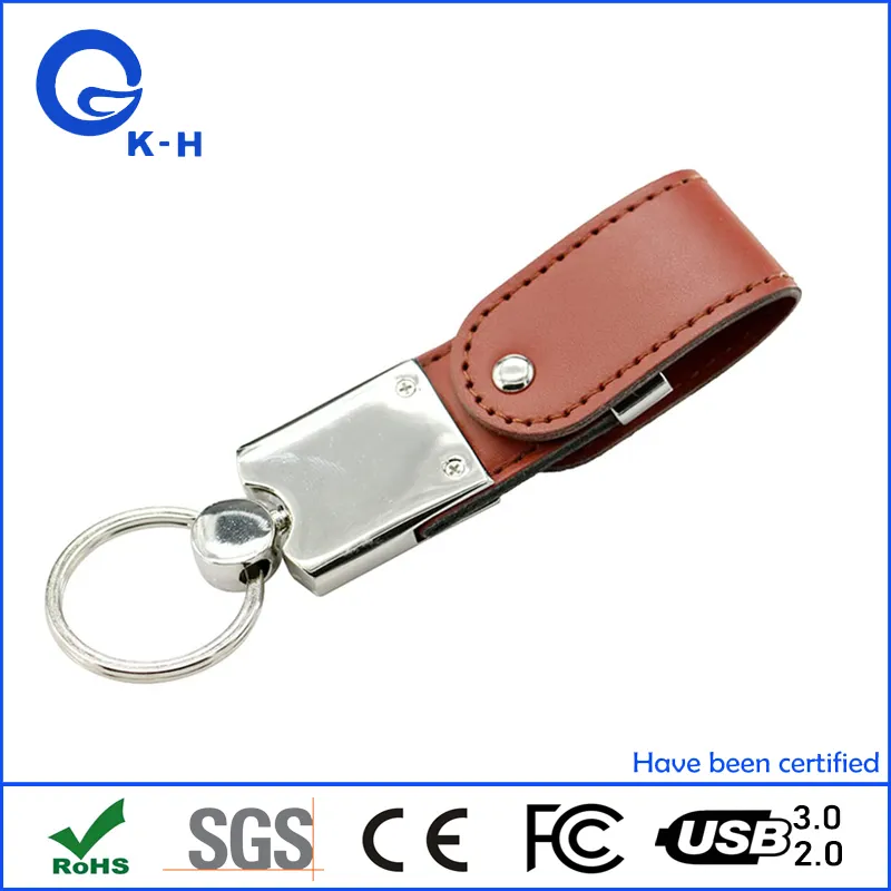 Leather USB 3.0 Flash Thumb Drive 16GB 32GB 64GB