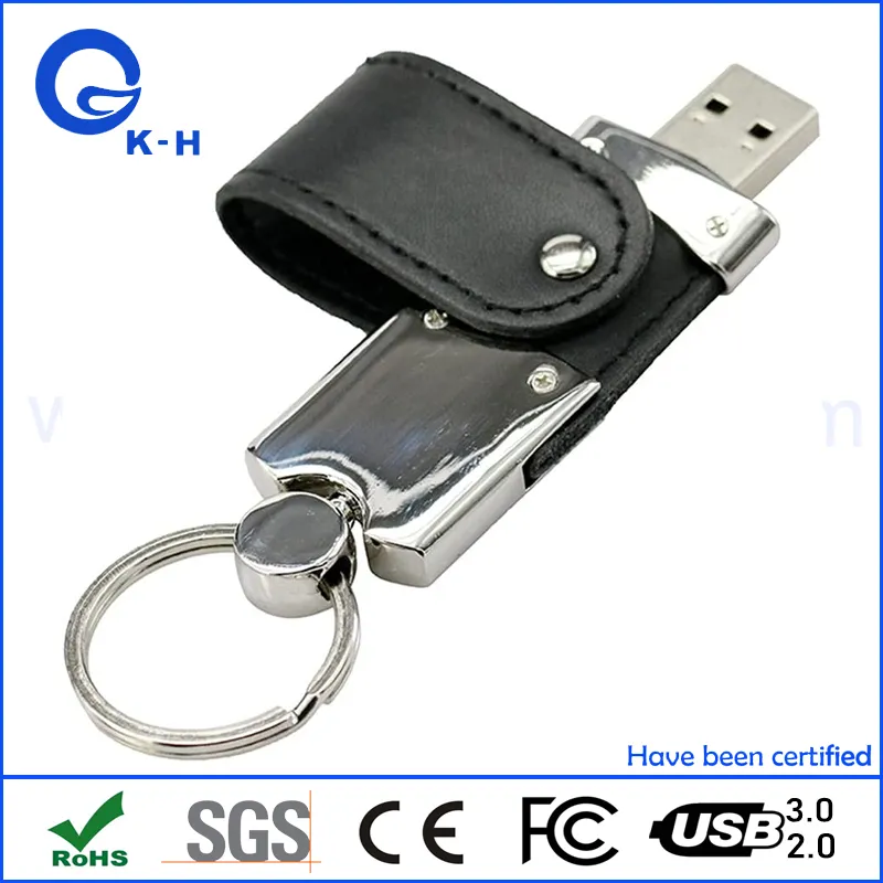 Leather USB 3.0 Flash Thumb Drive 16GB 32GB 64GB