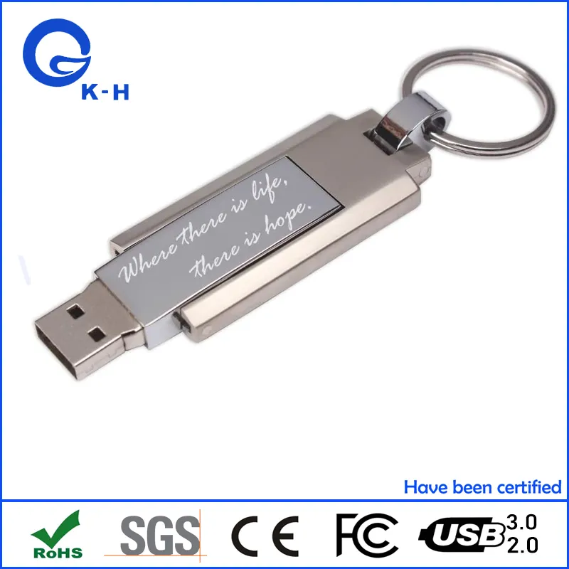 Metal Flash Memory USB Stick 16GB 32GB 64GB for Promotional Gift