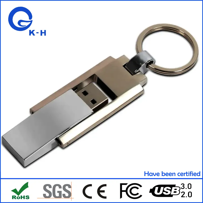 Metal Flash Memory USB Stick 16GB 32GB 64GB for Promotional Gift