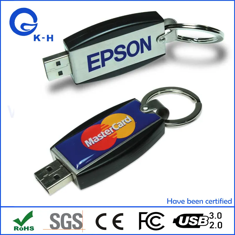 Metal USB 2.0 3.0 Flash Memory Stick 8GB 16GB 32GB