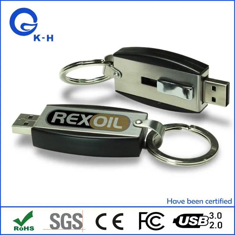 Metal USB 2.0 3.0 Flash Memory Stick 8GB 16GB 32GB