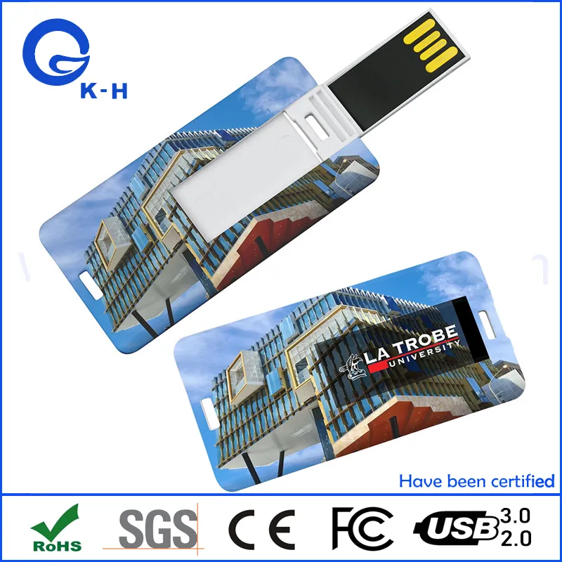 Mini Credit Card Shape USB 2.0 Flash Memory Stick Instead of Cassette