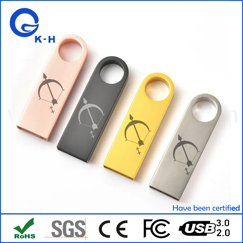 Mini Metal Flash memory USB 2.0 3.0 16GB 32GB 64GB 128GB