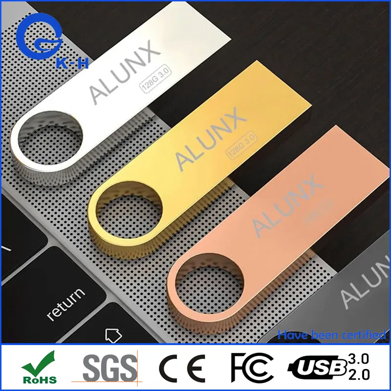 Mini Metal Flash memory USB 2.0 3.0 16GB 32GB 64GB 128GB