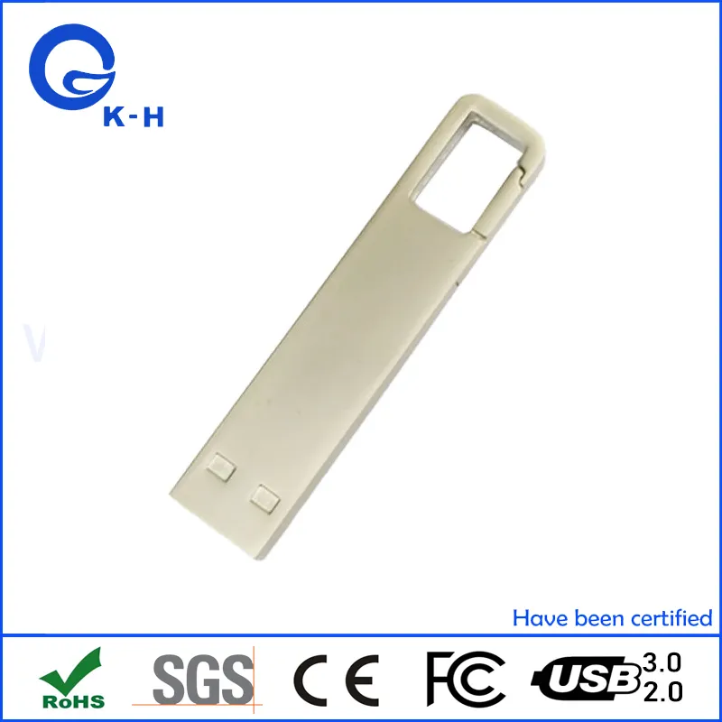 Mini Metal Hook Flash Memory Jump Drive 16GB 32GB 64GB 128GB 256GB