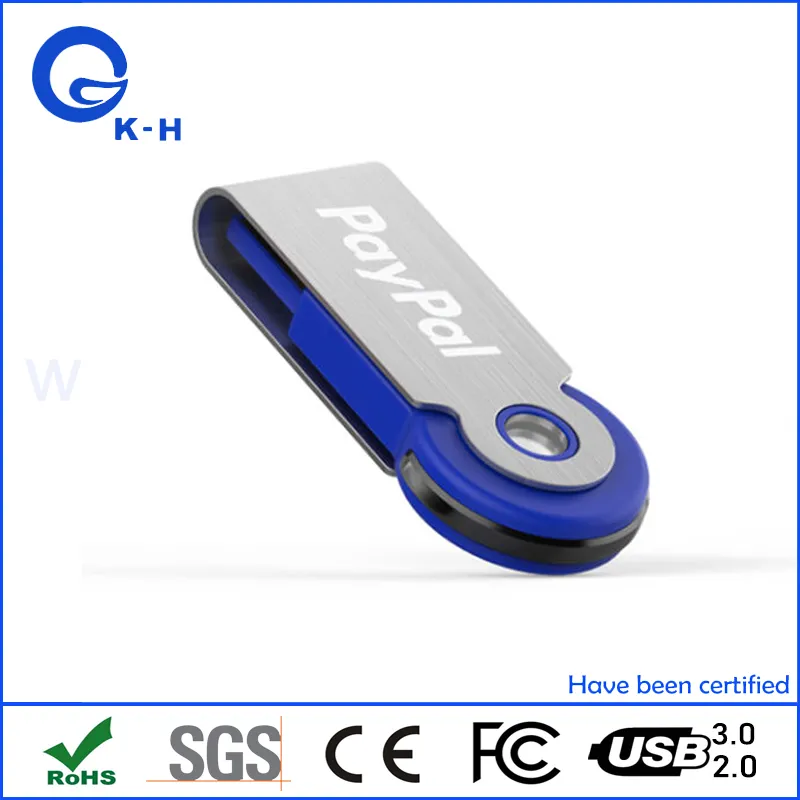 Mini Metal Twist USB Flash Memory Driver 16GB 32GB