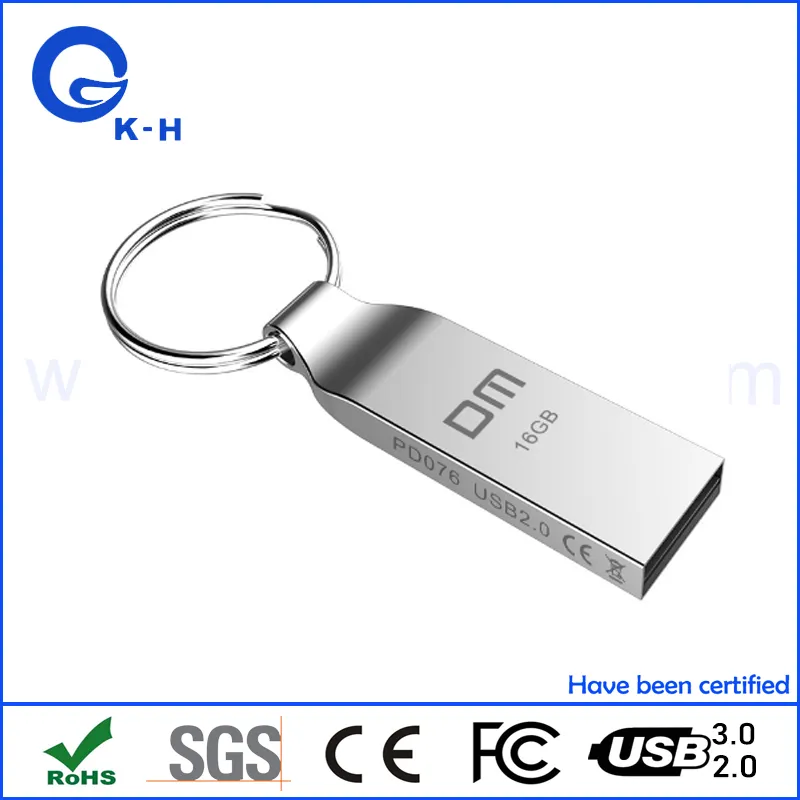 Mini Metal USB Flash Key Waterproof 2.0 32GB for Gift