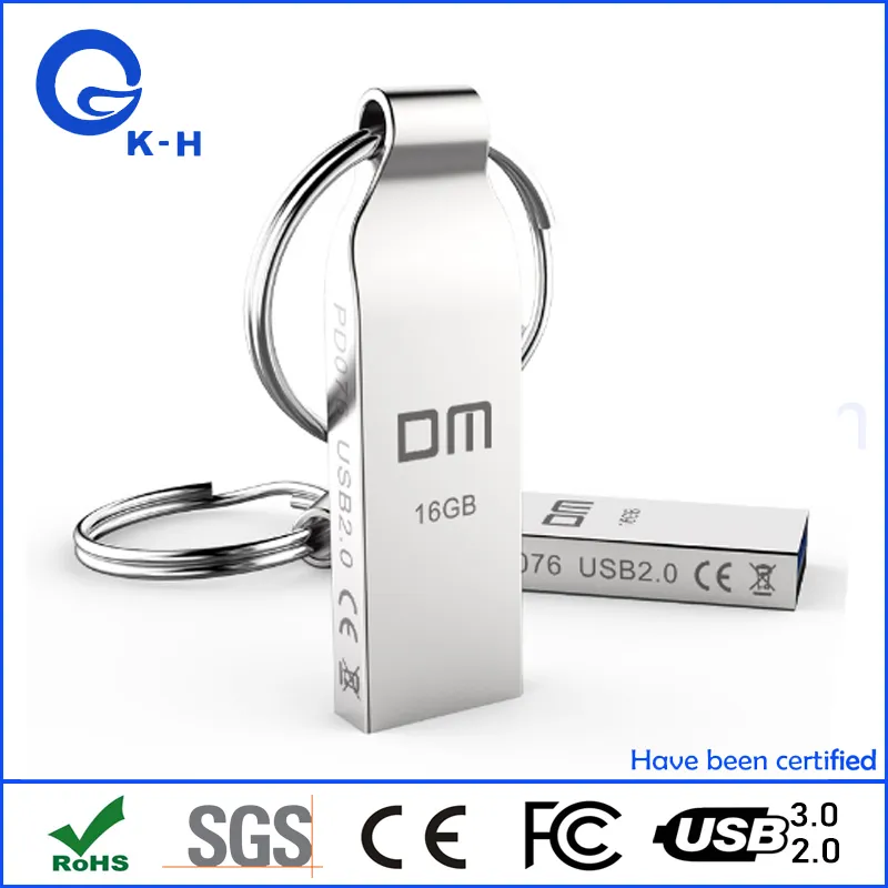 Mini Metal USB Flash Key Waterproof 2.0 32GB for Gift