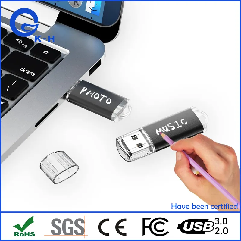 Most Popular Metal USB 2.0 3.0 Flash Driver 16GB