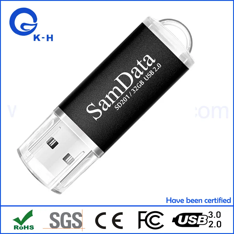 Most Popular Metal USB 2.0 3.0 Flash Driver 16GB