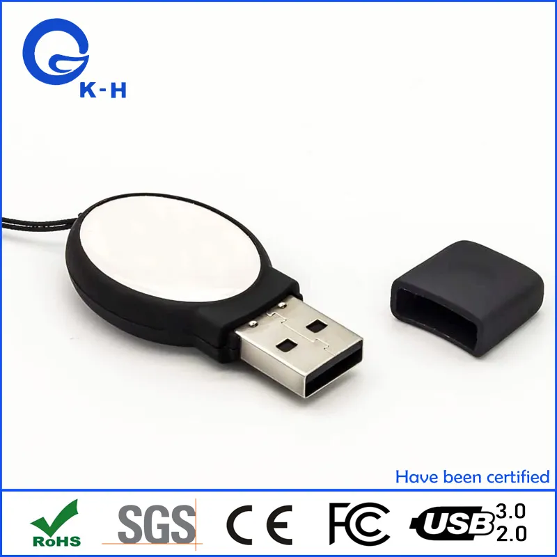 Oval Epoxy Dome USB Flash Memory Stick 1GB 2GB 4GB