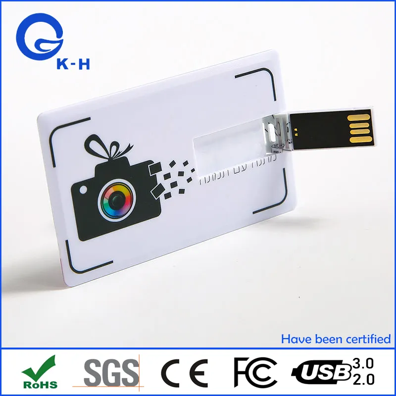 Plastic Credit Card Flash USB 2.0 3.0 for Company Gift