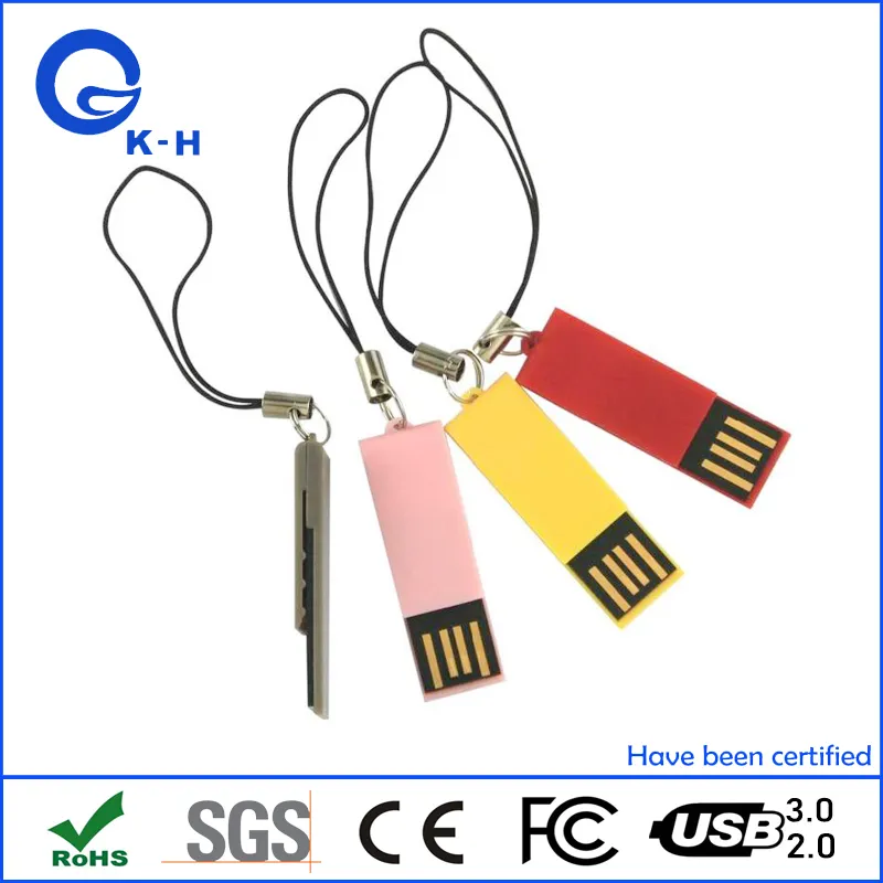 Plastic Mini Clip USB Flash Memory Drive 64GB 32GB 16GB 8GB 4GB