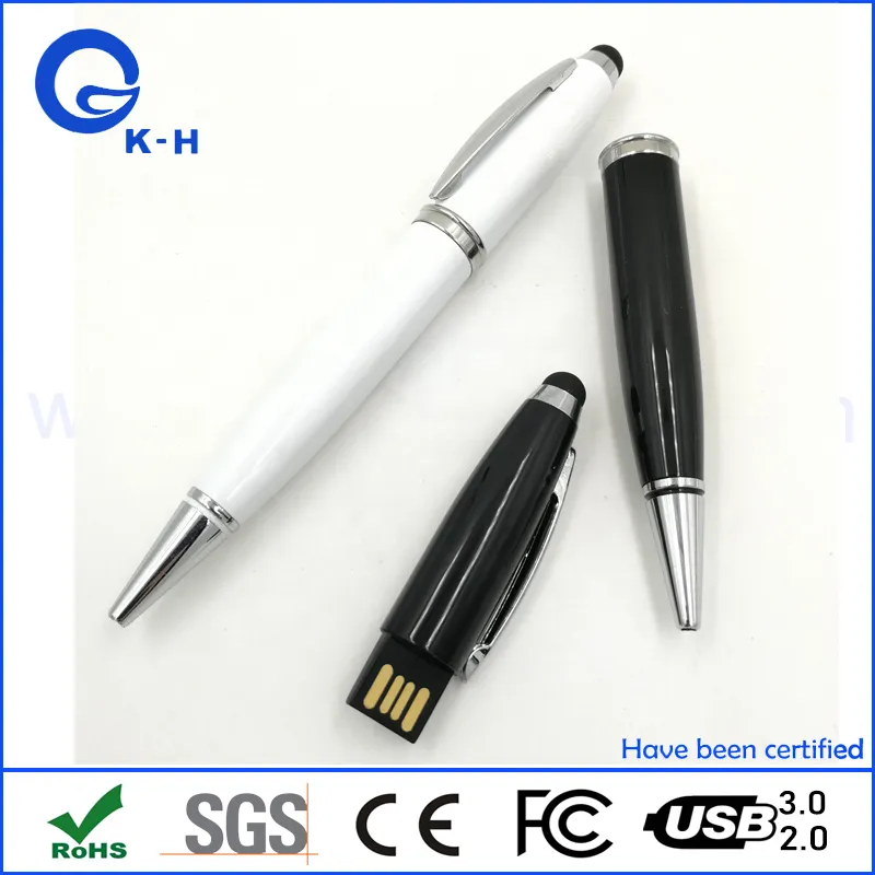 Promo Pen Shape 16GB 32GB 128GB USB Flash Memory Stick 256GB