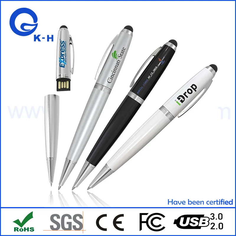 Promo Pen Shape 16GB 32GB 128GB USB Flash Memory Stick 256GB