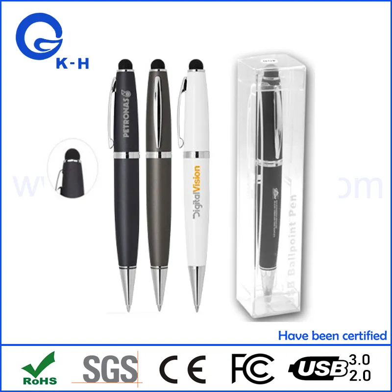 Promo Pen Shape 16GB 32GB 128GB USB Flash Memory Stick 256GB