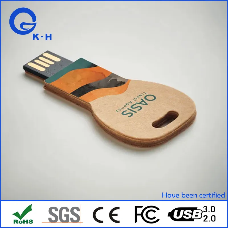 Recycle Paper 16GB Degradable Material USB 2.0 3.0 Flash Memory Disk