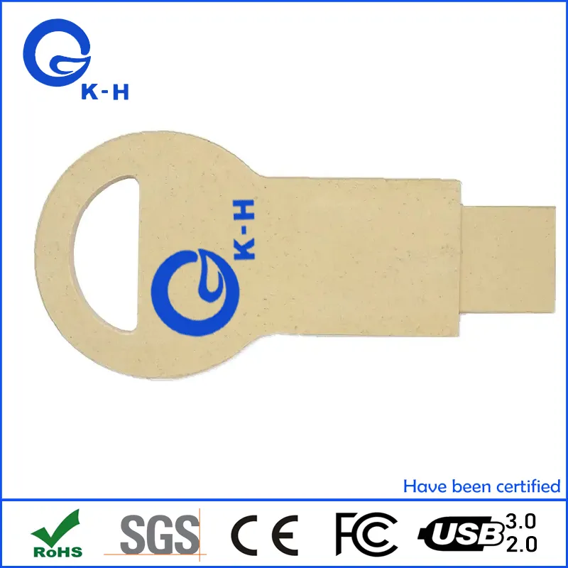 Recycle Paper 16GB Degradable Material USB 2.0 3.0 Flash Memory Disk