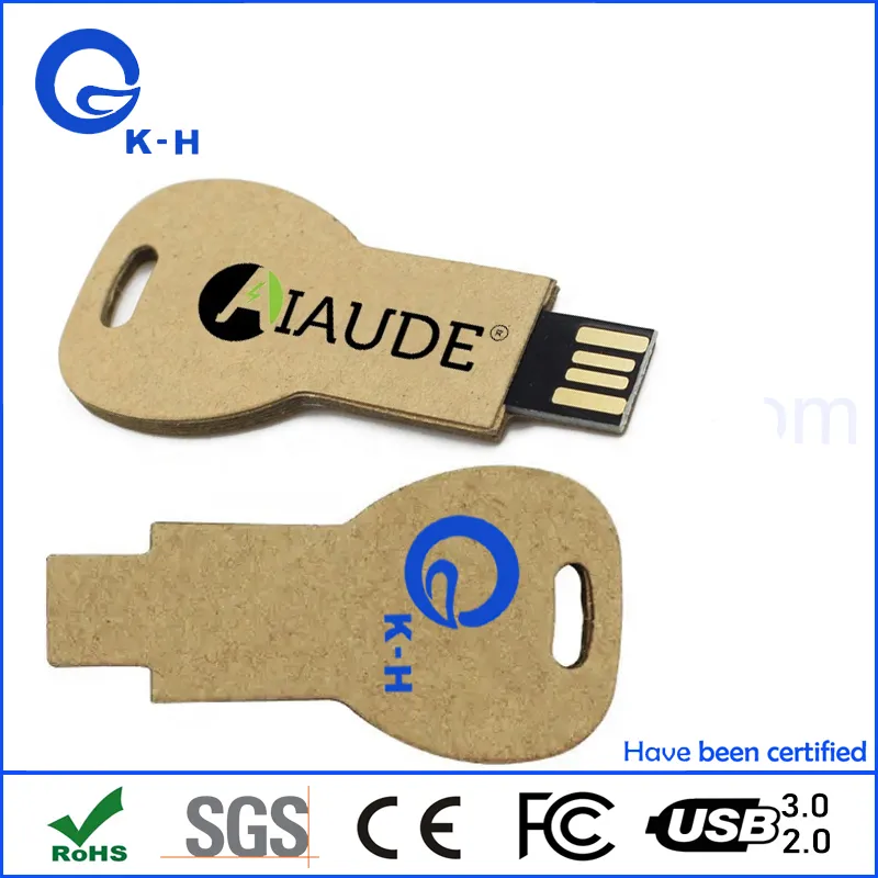 Recycle Paper 16GB Degradable Material USB 2.0 3.0 Flash Memory Disk