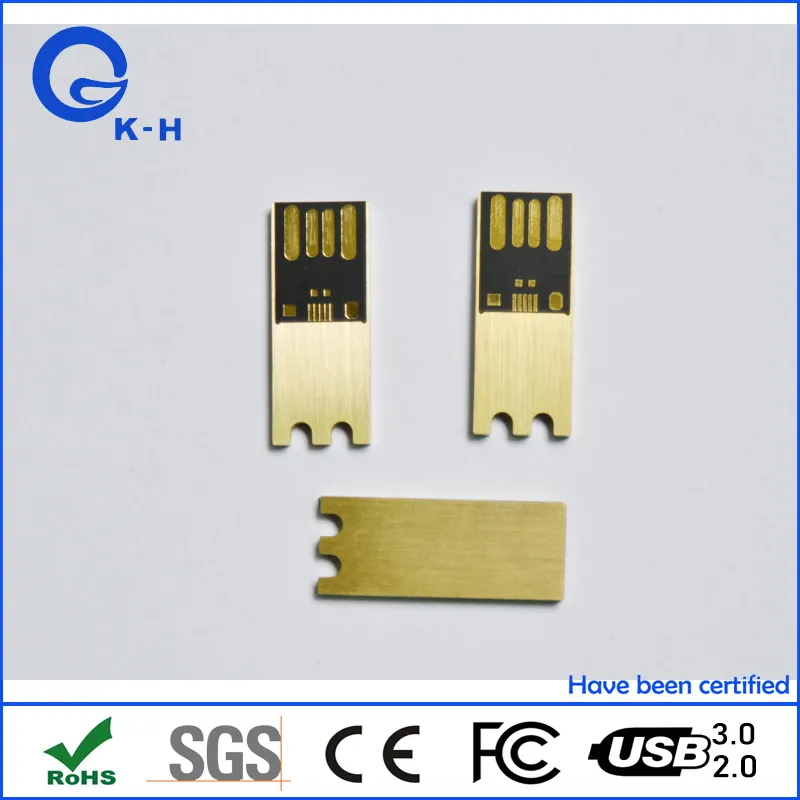 Super Creative Copper Material Flash Memory USB 2.0 3.0 8GB 16GB