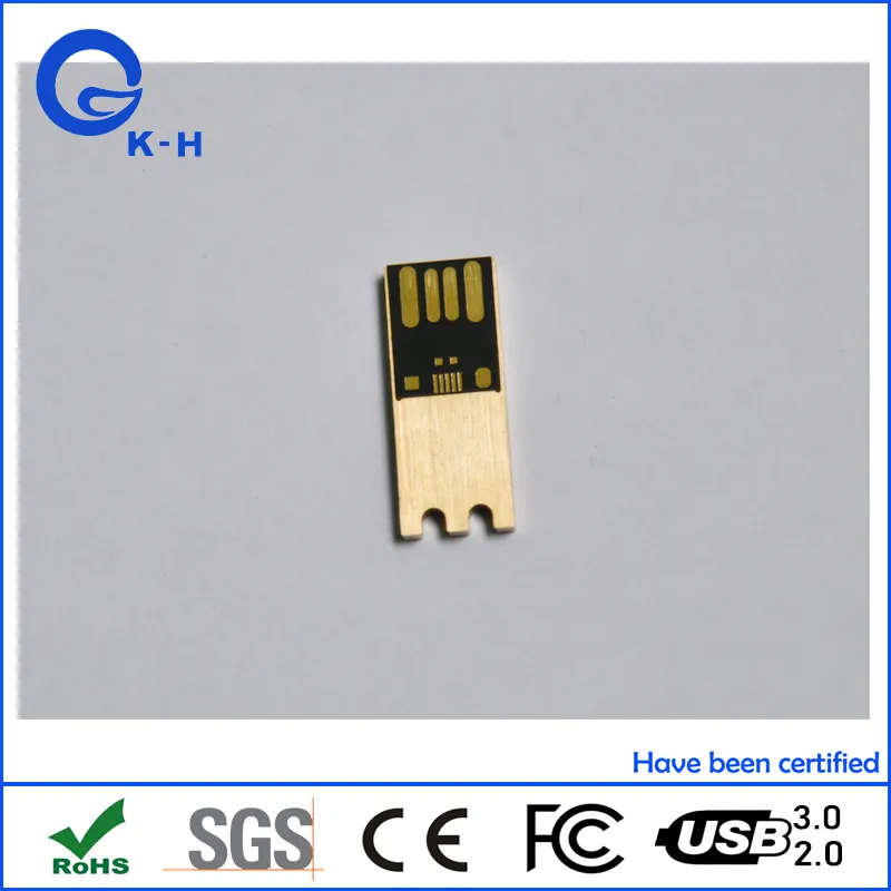 Super Creative Copper Material Flash Memory USB 2.0 3.0 8GB 16GB