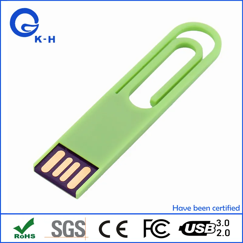 Super High-Speed Metal USB Flash Driver 16GB Paper Clip Design