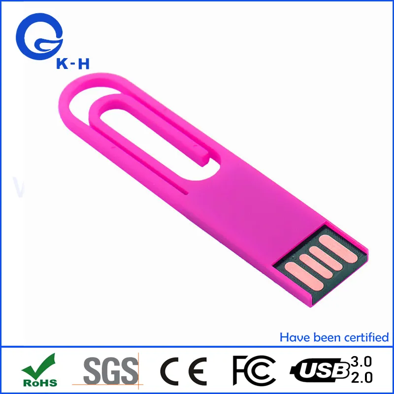 Super High-Speed Metal USB Flash Driver 16GB Paper Clip Design