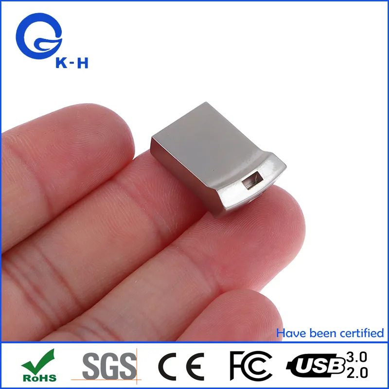 Super Mini Metal Flash Memory for Water Gift 8GB 16GB 32GB