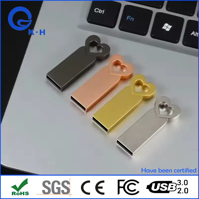 Super Mini Metal Key USB 2 Flash for Company Gift 16GB 32GB